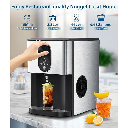 💥Flash Sale Today Only💥Ice Maker Dispenser, Self Dispensing Pellet Ice Maker, 44lbs/24H