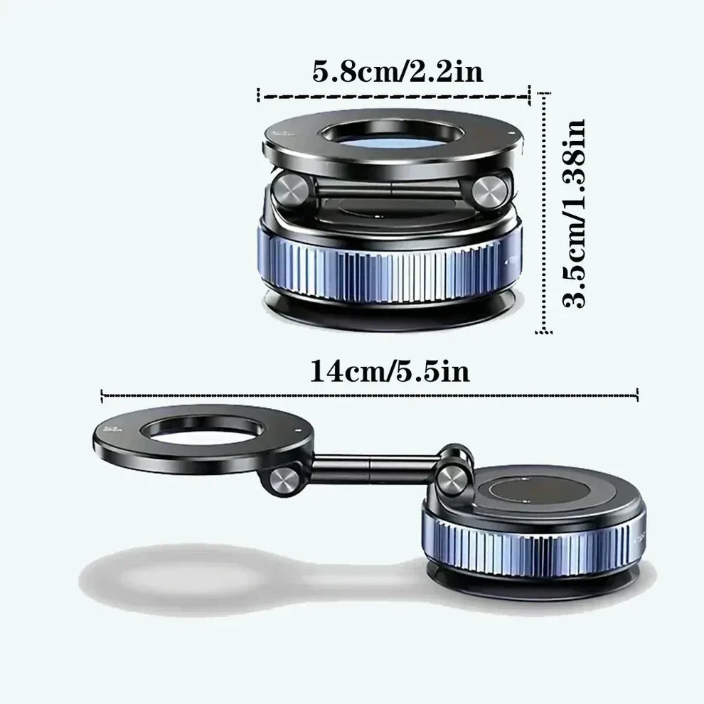 2026 Magnetic vacuum car phone holder 360 adjustable mount